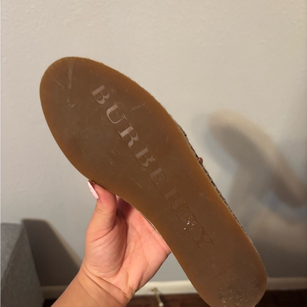 Burberry Espadrilles - Tan, Black, and Red - Picture 3 of 3